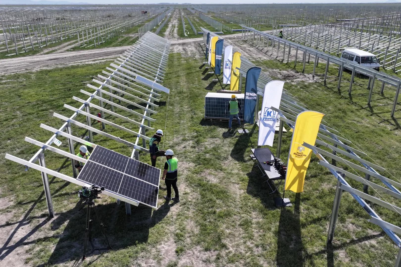 Konya Enerji Yatırımında Yeni Dönem: GES Projesi Başladı