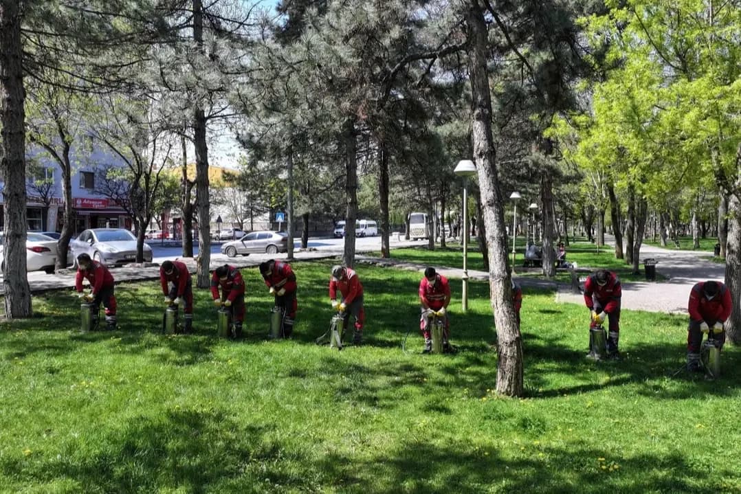 Kocasinan’da Yaz Öncesi İlaçlama Seferberliği